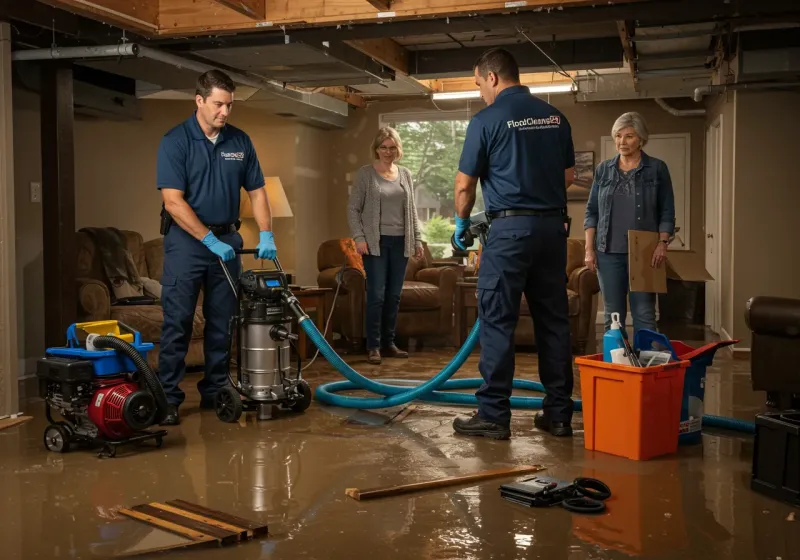 Basement Water Extraction and Removal Techniques process in Wilson County, NC