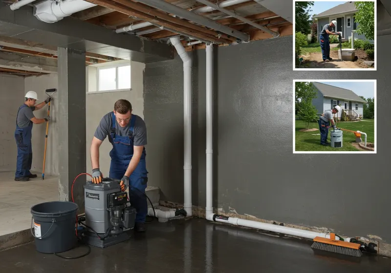 Basement Waterproofing and Flood Prevention process in Wilson County, NC